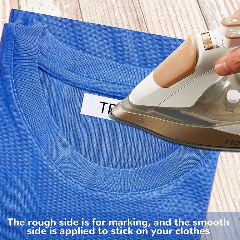 How To Apply Iron On Labels On Clothes | Tips And Techniques